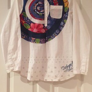 Desigual Girls Top Great Gift for a Bithday  Girl Pristine Condition